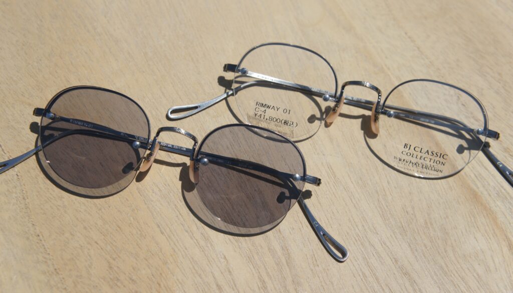 美品 bj classic rimway 01 ツーポイント リムレス BJ CLASSIC COLLECTION】RIMWAY01, RIMWAY02 REVIVAL EDITION